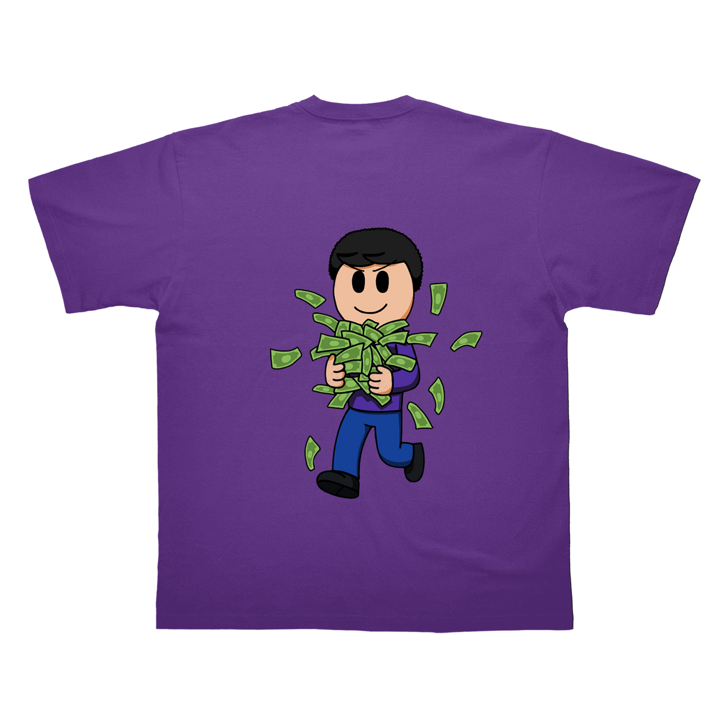 T-shirt Violet – "Le Capitaliste"