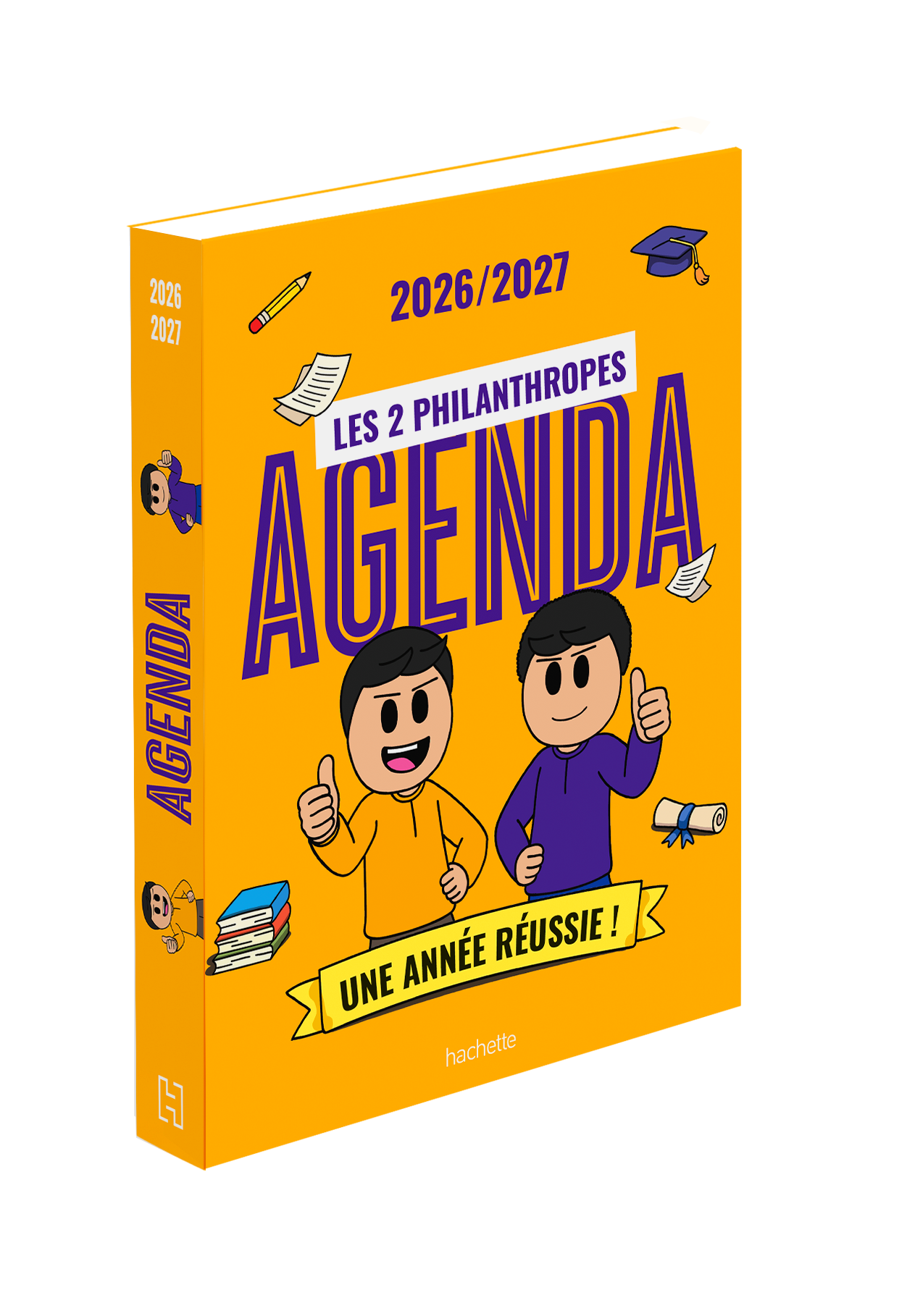 Agenda Les 2 Philanthropes 2026-2027 - Une Année Réussie !