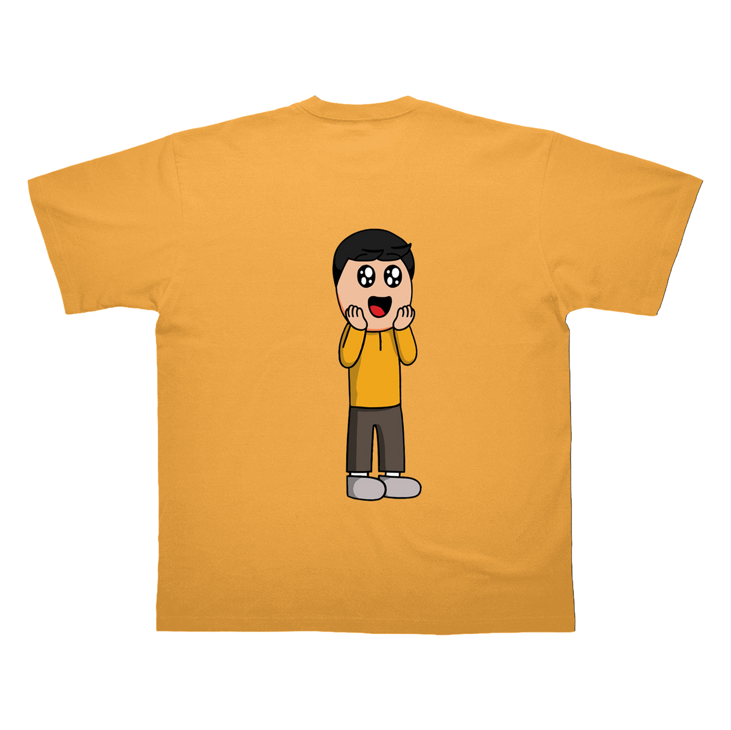 T-Shirt Orange - "Le Rêveur"