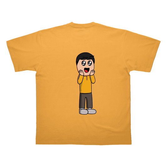 T-Shirt Orange - "Le Rêveur"