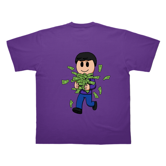 T-shirt Violet – "Le Capitaliste"